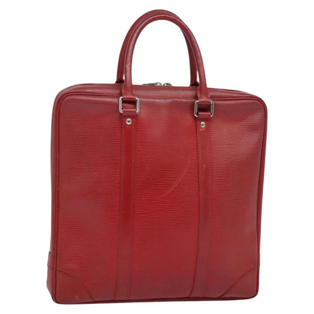 LOUIS VUITTON Epi Vivienne MM Business Bag Red M5912E LV Auth ki5742 - Picture 1 of 16